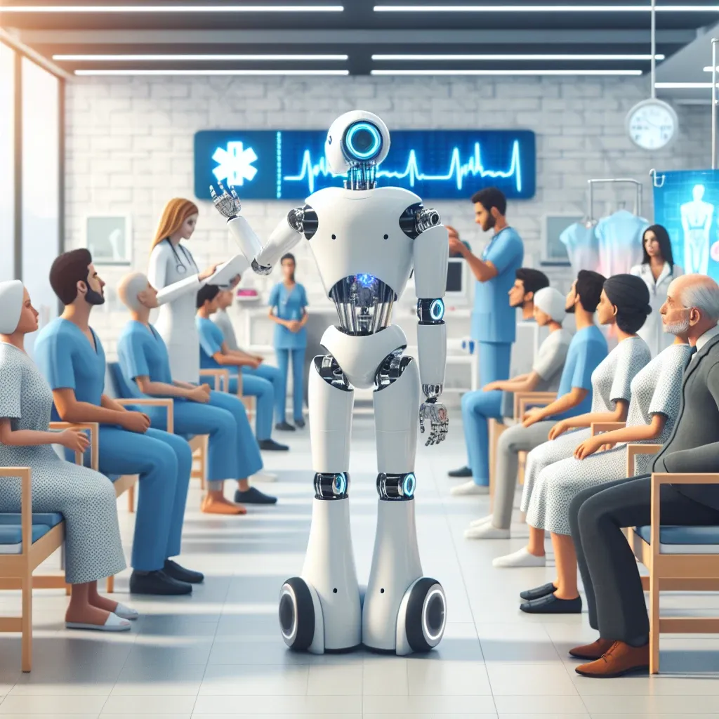 "Robots asistentes en hospitales andaluces mejoran la experiencia del paciente en salas de espera"